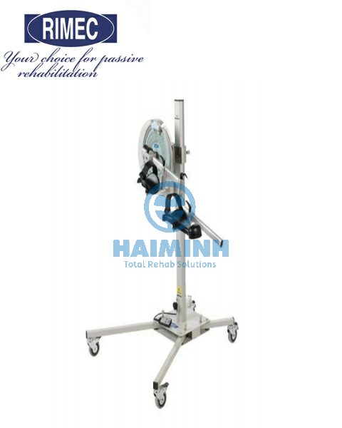 Thiết bị tập vận động thụ động chi trên với tốc độ: min: 2 độ/giây. – Max: 4 độ/giây.